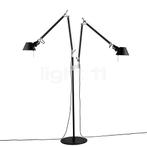 Artemide Tolomeo Terra doppio All-Black, zwart - exklusivedi, Huis en Inrichting, Lampen | Vloerlampen, Verzenden, Nieuw