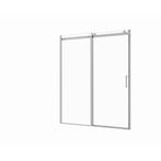 Douchewand met schuifdeur 140x200cm 8mm Nano glas chroom, Doe-het-zelf en Verbouw, Sanitair, Verzenden, Nieuw