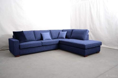 Hoekbank Frederiksoord - hoekbanken - Blauw, Huis en Inrichting, Banken | Sofa's en Chaises Longues, Nieuw, Stof
