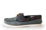 Timberland Bootschoenen in maat 41½ Blauw | 10% extra, Timberland, Zo goed als nieuw, Verzenden, Blauw