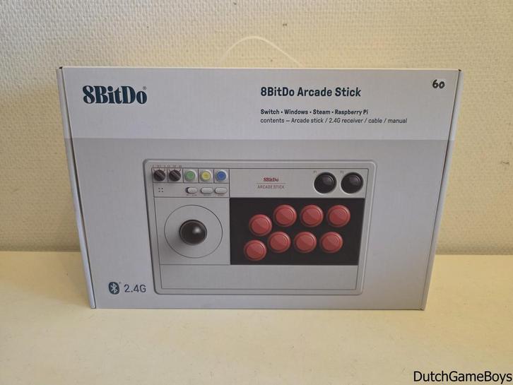 Nintendo Switch - 8BitDo - Arcade Stick, Spelcomputers en Games, Spelcomputers | Nintendo Switch, Gebruikt, Verzenden