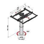 Ilse Tafelpoot met Schuifbladdrager, Ophalen of Verzenden, Nieuw