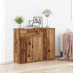 vidaXL Dressoir 88x30x70 cm spaanplaat oud hout, Huis en Inrichting, Kasten | Dressoirs, Verzenden, Nieuw, Overige houtsoorten