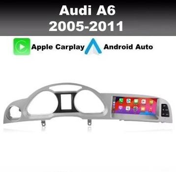 Audi A6 2005-2011 navigatie android 14 dab+ apple carplay beschikbaar voor biedingen