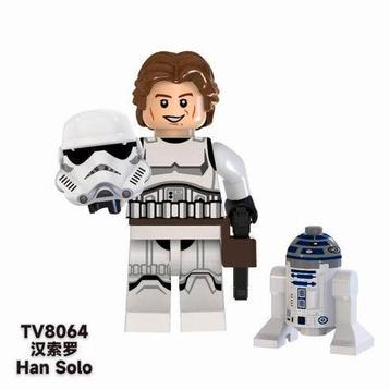 Star Wars minifiguur – Han Solo – Compatibel met LEGO® beschikbaar voor biedingen