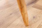 Ronde massief houten salontafel MOSAIK 60cm naturel, Huis en Inrichting, Tafels | Salontafels, Ophalen of Verzenden, Nieuw