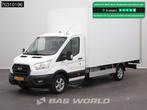 Ford Transit 130pk DHollandia Laadklep Zijdeur Bakwagen 360, Stof, Gebruikt, Euro 6, Wit