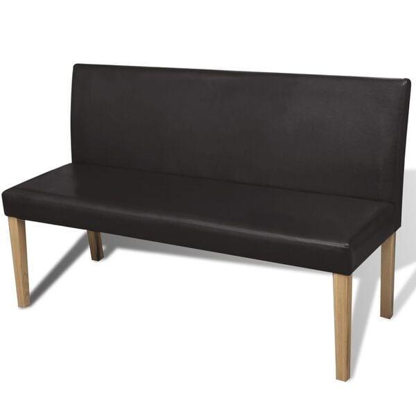 Eetkamerbank donkerbruin | tweedekansje | 40%, Huis en Inrichting, Banken | Bankstellen, Minder dan 150 cm, Minder dan 75 cm, Nieuw