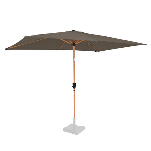 Parasol Rapallo 200x300cm –  Premium rechthoekige parasol -, Tuin en Terras, Parasols, Nieuw, Verzenden
