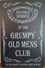 Grumpy old mens club reclamebord, Verzenden, Nieuw