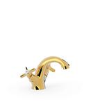 Wastafelmengkraan Tres Clasic Laag 2 Grepen Goud, Huis en Inrichting, Badkamer | Badkamermeubels, Ophalen of Verzenden, Nieuw