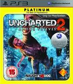 Uncharted 2: Among Thieves (PS3) PEGI 16+ Adventure, Zo goed als nieuw, Verzenden