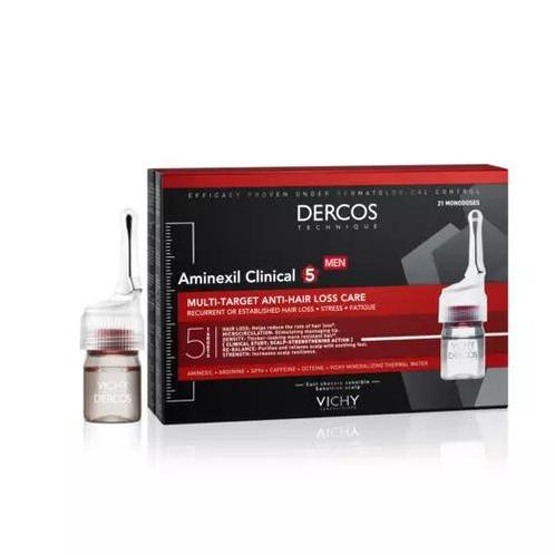 Vichy Dercos Men Aminexil Clinical 5 (Haarkuur), Sieraden, Tassen en Uiterlijk, Uiterlijk | Haarverzorging, Nieuw, Verzenden