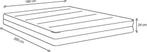 Matras 180x200 - 25 cm dik - Bedworld Pocket Comfort Gold, Verzenden, Nieuw, Matras