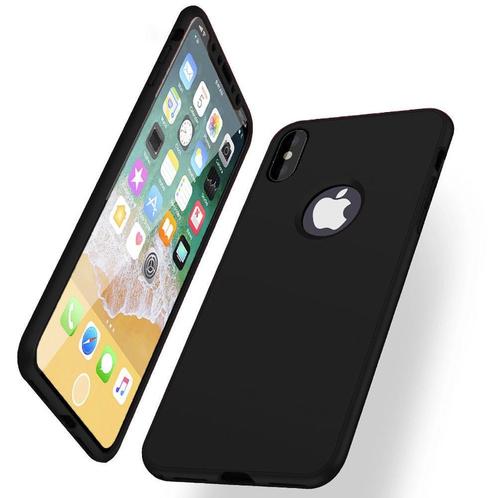iPhone X Soft Gel Ultradunne schokbestendige Hybrid 360 TPU, Telecommunicatie, Mobiele telefoons | Hoesjes en Frontjes | Apple iPhone