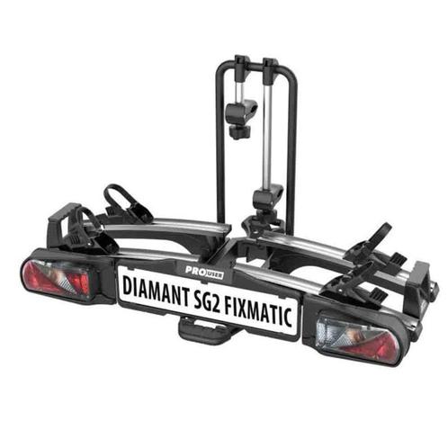 Pro-User Diamant SG2 FIXMATIC, Auto diversen, Fietsendragers, Trekhaakdrager, Nieuw, 2 fietsen, Brede banden, Elektrische fiets