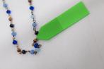 Casa Jewelry Sky Blu Goud Collier, Verzenden, Zo goed als nieuw