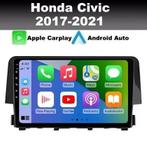 Honda Civic 2017-2021 carplay radio navigatie android 14 dab, Auto diversen, Ophalen of Verzenden, Nieuw