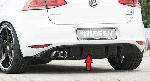 Rieger diffuser | VW Golf 7 VII 2013-2017, ook GTE en GTD |, Auto-onderdelen, Carrosserie en Plaatwerk, Nieuw, Volkswagen, Verzenden