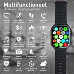 2dekans | Techancy Smartwatch - Bluetooth - Lange, Sport en Fitness, Hartslagmeters, Ophalen of Verzenden, Nieuw