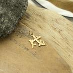 Gouden hanger van Chinees horoscoop teken; Hond, Sieraden, Tassen en Uiterlijk, Bedels, Ophalen of Verzenden, Gebruikt, Goud, Overige merken