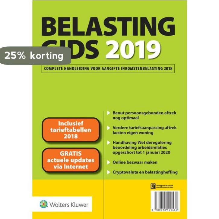 Belastinggids 2019 9789013151558 Paul Flutsch, Boeken, Wetenschap, Gelezen, Verzenden