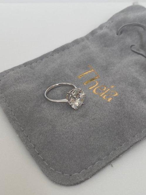 Zonder Minimumprijs - Verlovingsring - 18 karaat Witgoud -, Sieraden, Tassen en Uiterlijk, Antieke sieraden