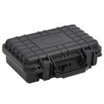 vidaXL Flightcase draagbaar 30x22x10 cm PP zwart, Verzenden, Nieuw