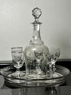 Drinkset (7) - Kristal, Antiek en Kunst, Antiek | Glas en Kristal