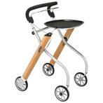 TrustCare Lets Go Indoor rollator - Beuken, Diversen, Rollators, Ophalen of Verzenden, Nieuw