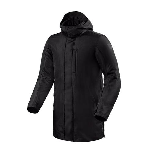 REVIT! Manhattan H2O Jas Zwart, Motoren, Kleding | Motorkleding, Heren, Nieuw met kaartje, Jas | textiel, Verzenden