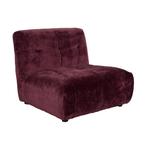 *WOONWINKEL* Dutchbone Giada 1 Zits Fauteuil Plum Paars, Verzenden, Nieuw
