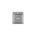Caressi CABL37KR15 708144 RVS 37 cm | Spoelbak | Nieuw, Huis en Inrichting, Ophalen of Verzenden, Nieuw