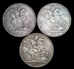 Verenigd Koninkrijk. Victoria. 1 Crown 1895/1896/1897