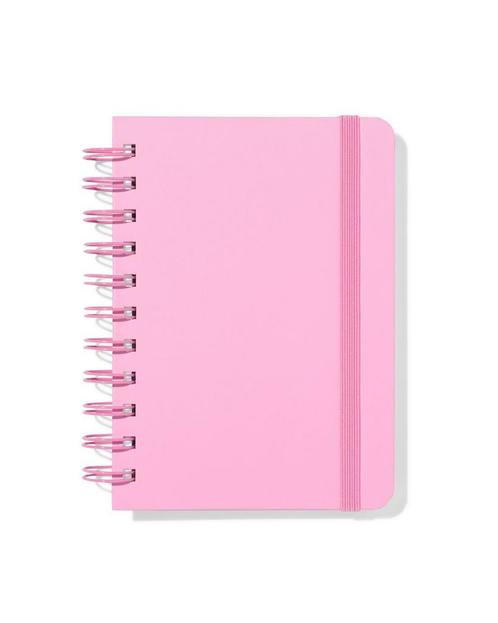 HEMA Notitieboek A6 gelinieerd roze, Diversen, Agenda's, Nieuw, Verzenden