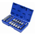 Benson 30-delige Torx-, bit- en doppenset - chroom vanadi..., Doe-het-zelf en Verbouw, Gereedschap | Handgereedschap, Ophalen of Verzenden