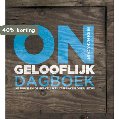 Ongelooflijk dagboek 9789043519984 Rudi Hakvoort, Boeken, Godsdienst en Theologie, Zo goed als nieuw, Verzenden
