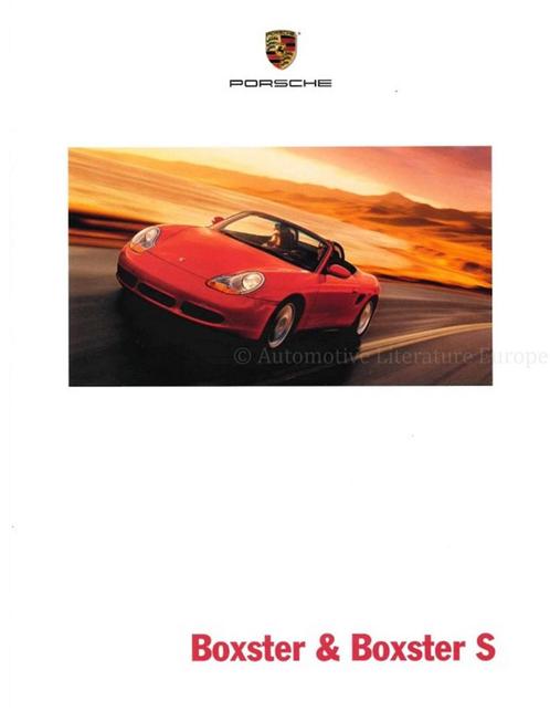 2001 PORSCHE BOXSTER & BOXSTER S BROCHURE ENGELS (USA), Boeken, Auto's | Folders en Tijdschriften, Porsche