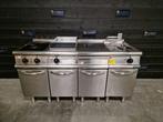 Baron kooklijn | 2-pits fornuis, friteuse, bakplaat | 400V, Gebruikt, Fornuis, Frituur en Grillen