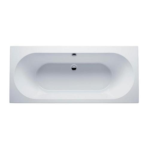 Ligbad Duo Wiesbaden Portus Inbouw 180x80x50 cm Wit, Doe-het-zelf en Verbouw, Sanitair, Bad, Nieuw, Ophalen of Verzenden