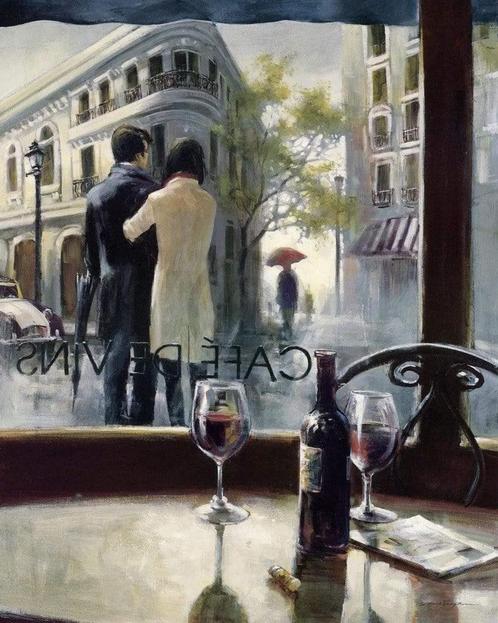 Kunstdruk Brent Heighton - After the rain 60x80cm, Huis en Inrichting, Woonaccessoires | Schilderijen, Tekeningen en Foto's, Nieuw