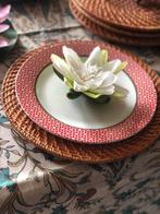 Bord (6) - Dessous assiette en rotin naturel Birmanie -