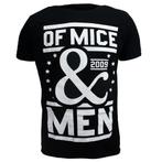 Of Mice & Men Centennial Band T-Shirt Zwart - Officiële, Kleding | Heren, T-shirts, Nieuw