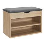 Schoenenkast / schoenenrek 2 vakken - 60 x 30 x 44 cm - Hout, Verzenden, Nieuw