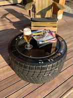 Michelin - Bijzettafel - Rubber, Veiligheidsglas - Racing, Antiek en Kunst