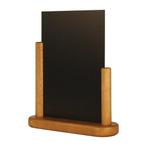 Securit tafelkrijtbordje teak 28x20cm, Verzenden