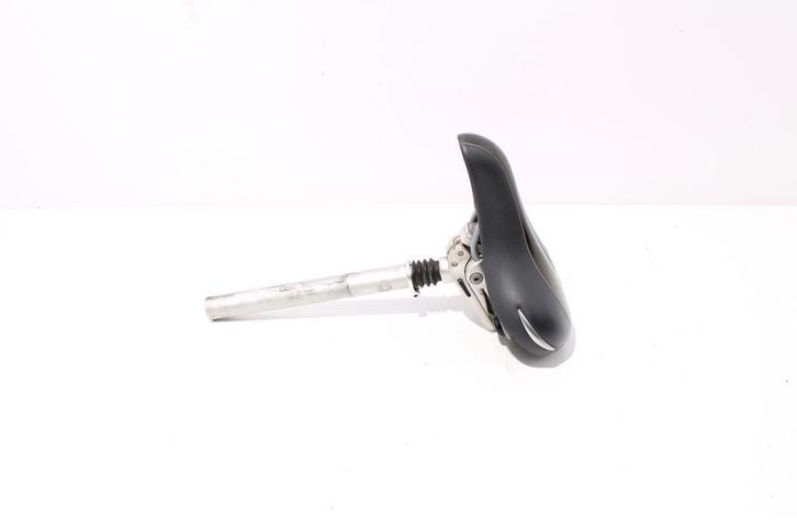 Zwart Gazelle Innergy zadel | 27,2mm verende zadelpen, Fietsen en Brommers, Fietsonderdelen, Zadel, Gebruikt