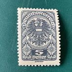 Oostenrijk 1919 - 5 Heller in nuance schwarsgrau - Michel, Gestempeld