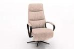 Relaxfauteuil Hitzum - relaxfauteuils - Creme, Huis en Inrichting, Nieuw, Stof