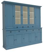 Buffetkast oud blauw Lelystad 280cm, Huis en Inrichting, Ophalen of Verzenden, Nieuw